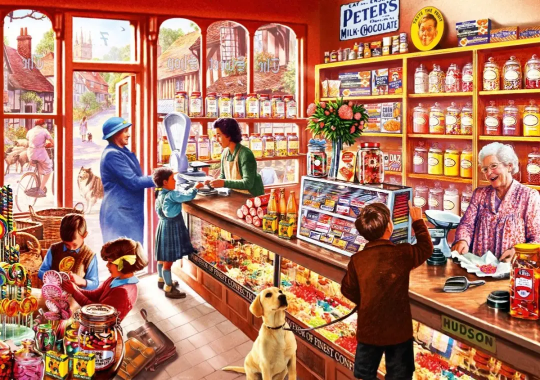 Bluebird Puzzle legpuzzel Sweetshop