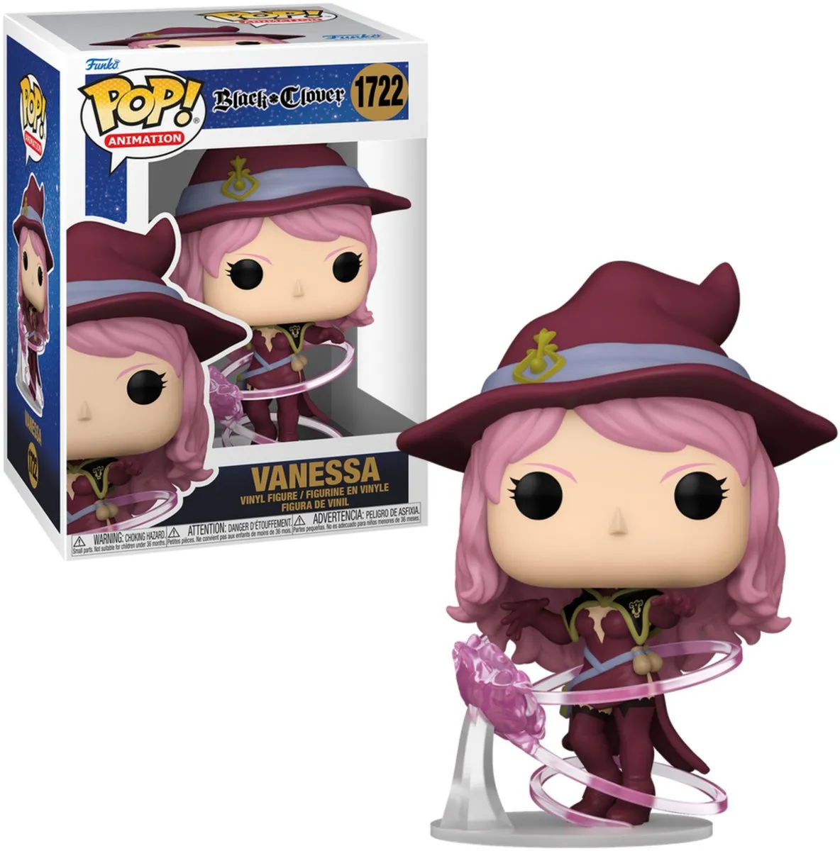 Funko Pop! Black Clover Vanessa #1722 - Veelkleurig