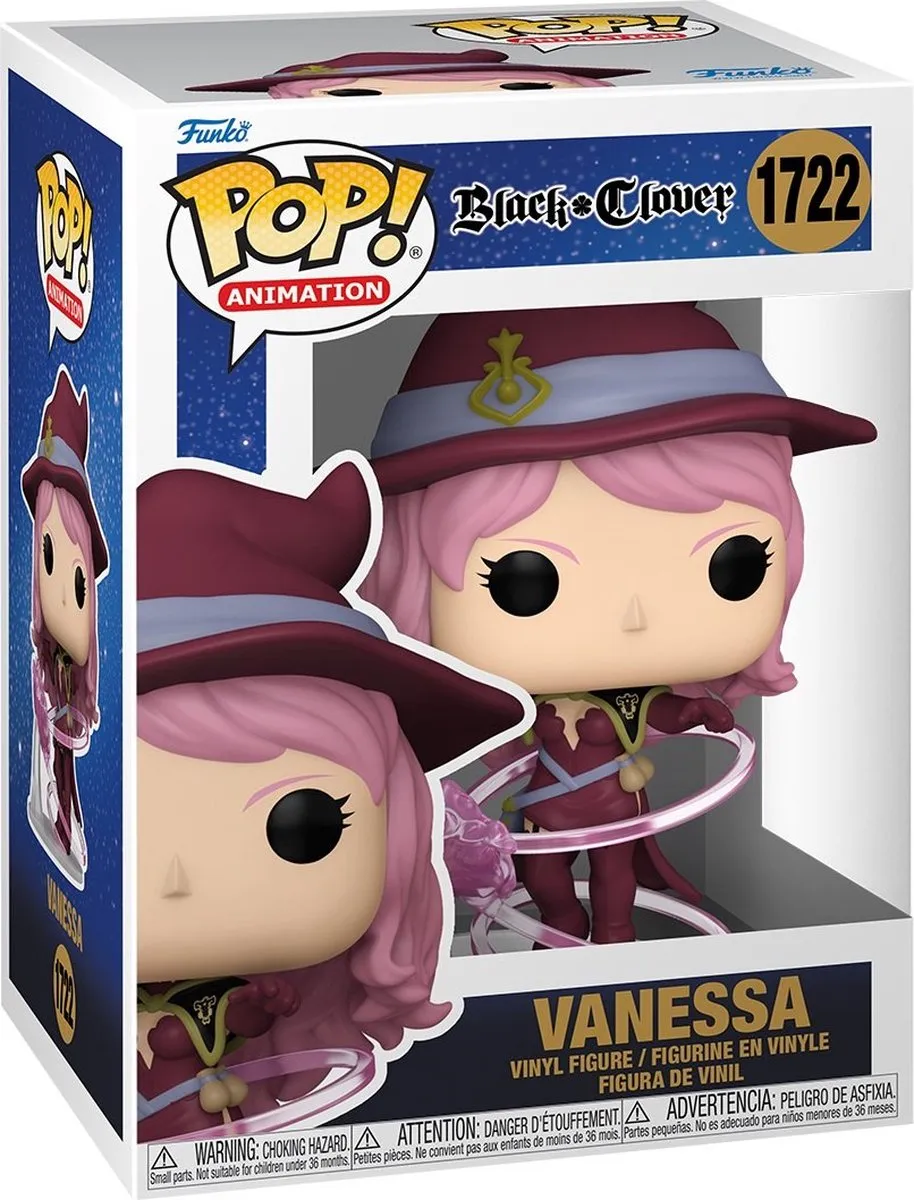 Funko Pop! Black Clover Vanessa #1722 - Veelkleurig