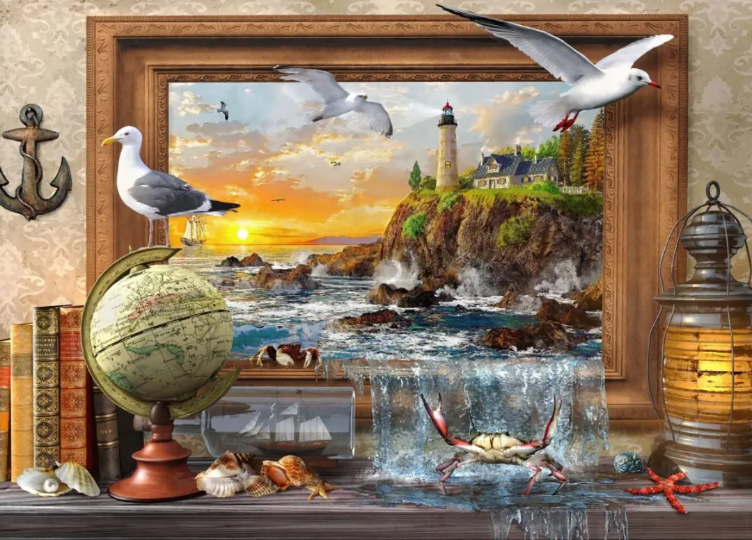 Bluebird Puzzle Marine to Life