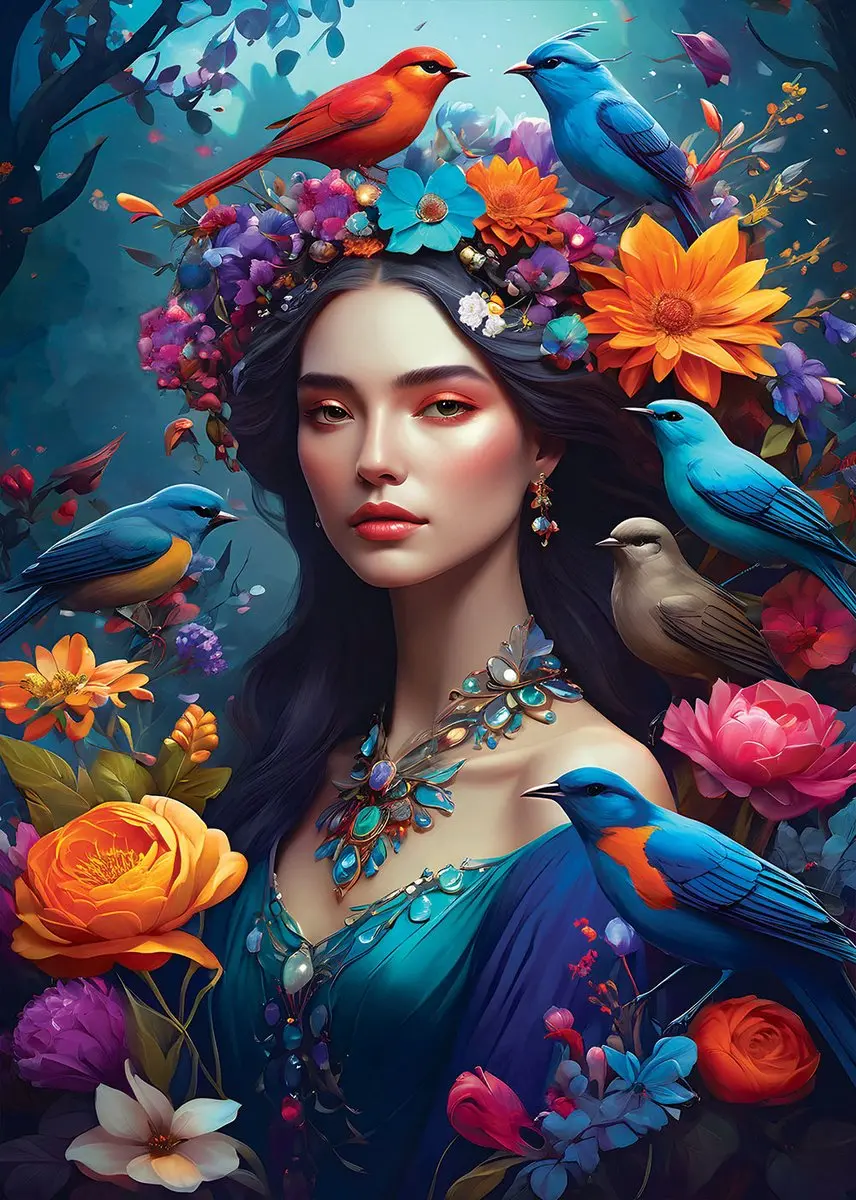 Bluebird Puzzle legpuzzel Diana