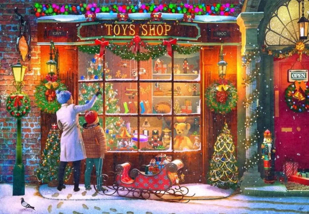 Bluebird Puzzle legpuzzel Old Toy Shop