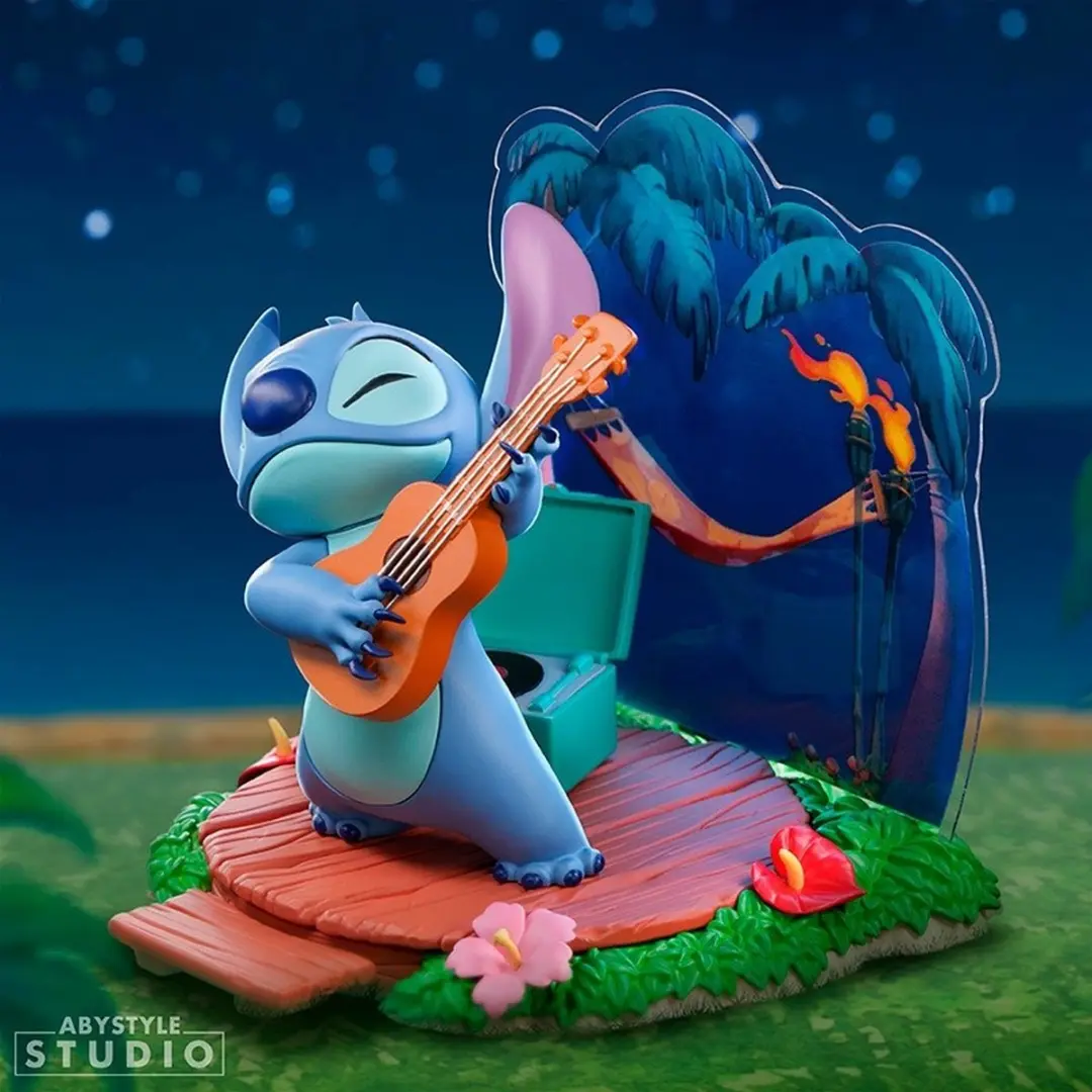 Lilo & Stitch Stitch Gitarre ABYFIG138 Verzamelfiguur - Standard