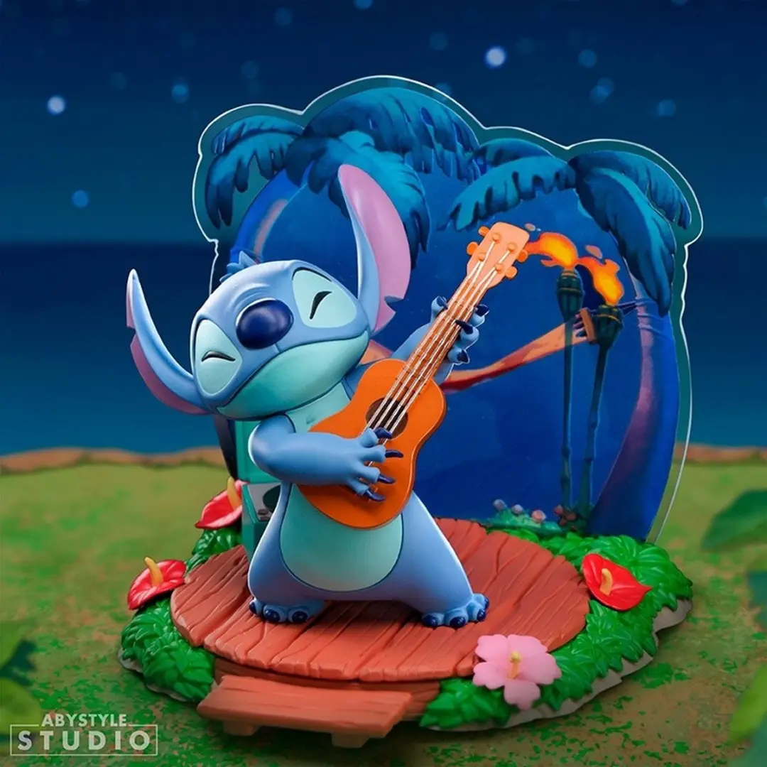 Lilo & Stitch Stitch Gitarre ABYFIG138 Verzamelfiguur - Standard