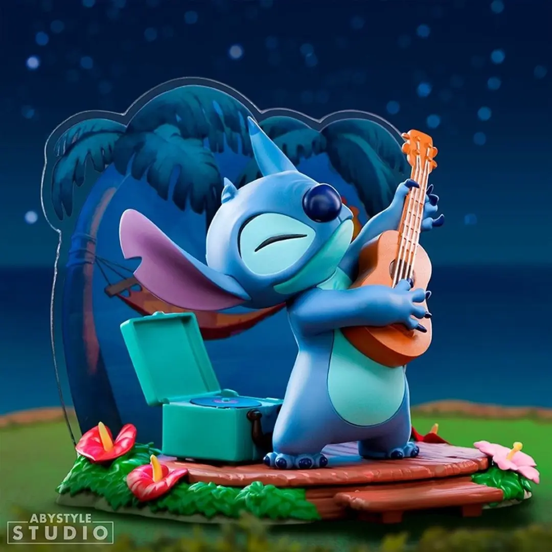Lilo & Stitch Stitch Gitarre ABYFIG138 Verzamelfiguur - Standard