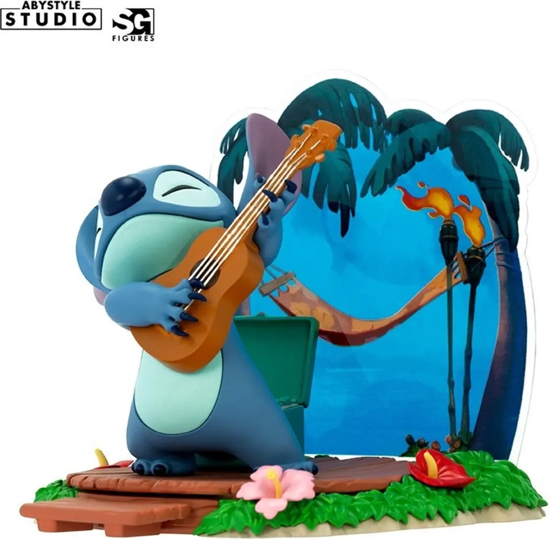 Lilo & Stitch Stitch Gitarre ABYFIG138 Verzamelfiguur - Standard