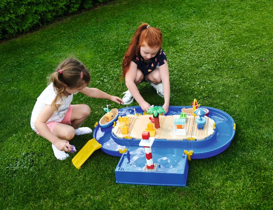 BIG Peppa Pig Holiday Waterway Waterbaan 800055140 - Blauw - afbeelding 4 van 6