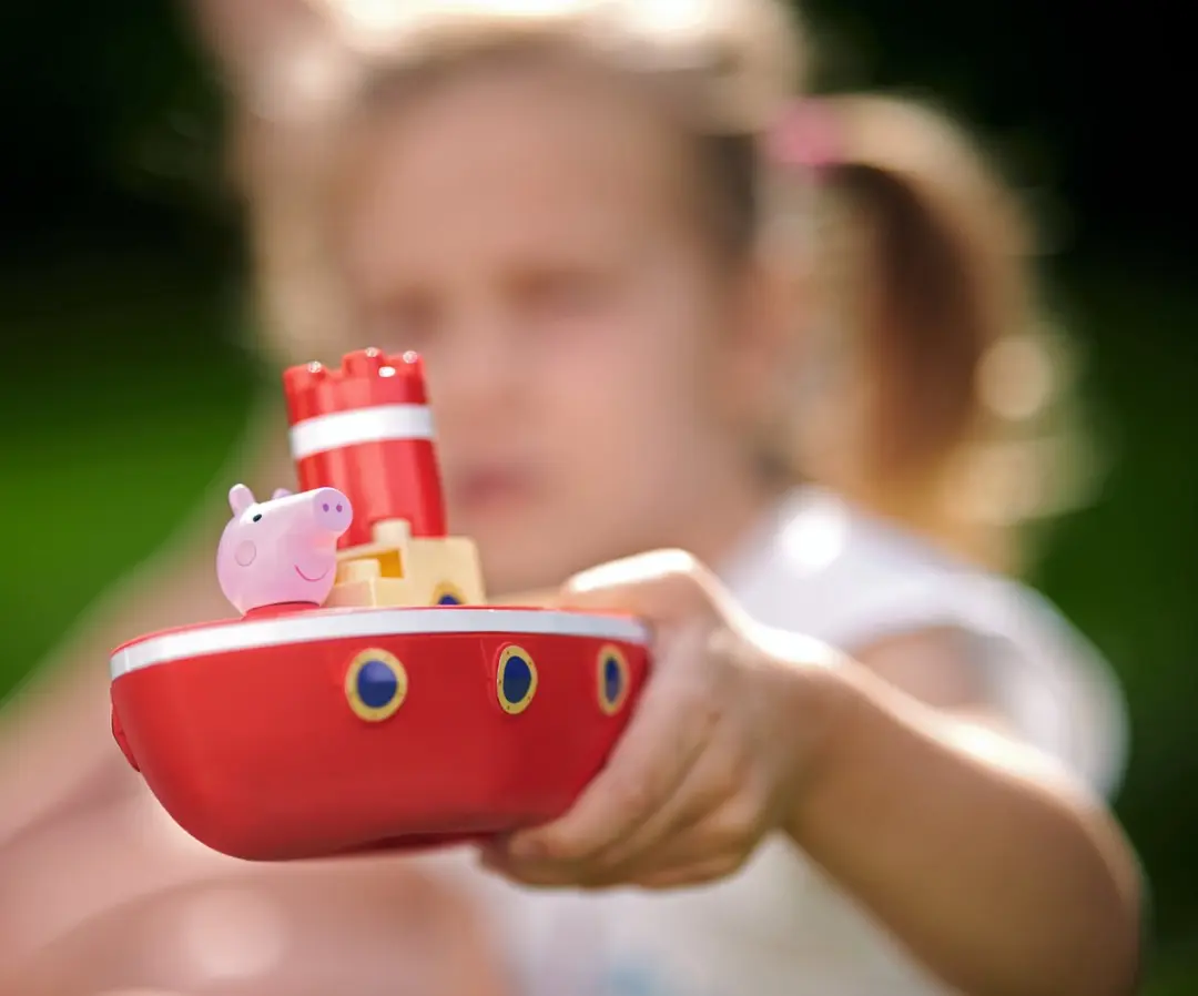 BIG Peppa Pig Holiday Waterway Waterbaan 800055140 - Blauw - afbeelding 3 van 6