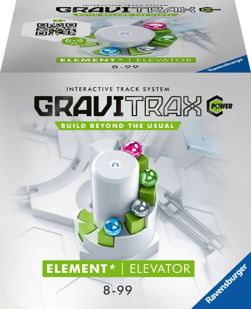 GraviTrax Power Elevator - Knikkerbaan - 13 Delen - Groen/Zwart