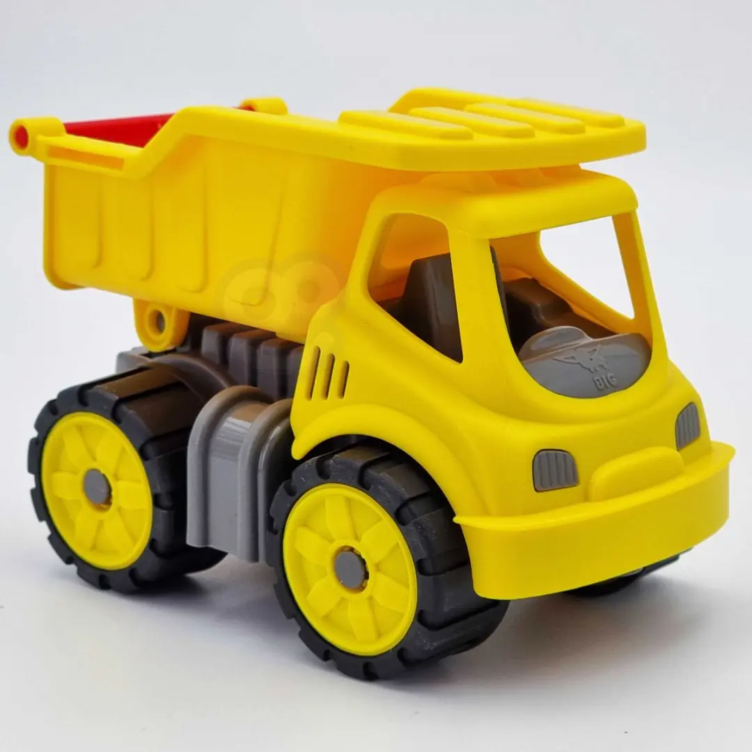 BIG Power Worker Mini Dumper 800055801 - Geel - afbeelding 6 van 6