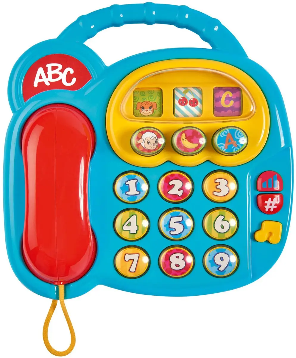 Simba ABC Colorful Telefoon 104010016 - Meerkleurig - afbeelding 3 van 3