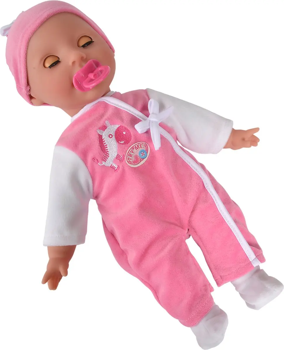 Simba Laura Pop met Baby Praatjes - 3x AA - afbeelding 2 van 6