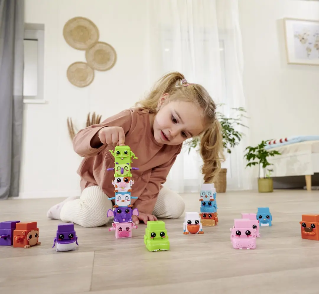 Simba Bloxies Wave 1 Verzamelfiguren - 2 Stuks - 7 Kleuren - afbeelding 6 van 6