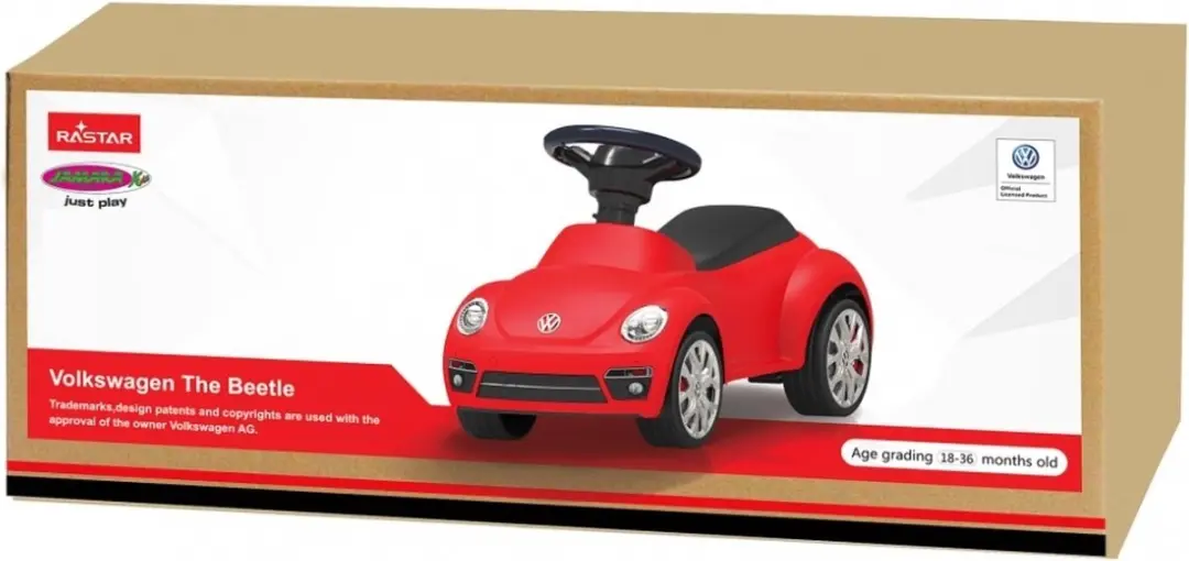 Jamara Volkswagen Kever Loopauto - Rood