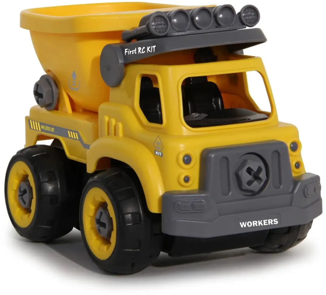 Jamara Dump Truck 27-delig - Geel