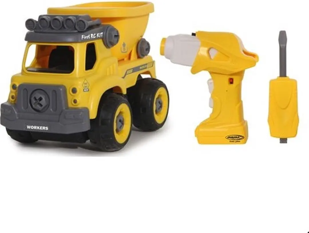 Jamara Dump Truck 27-delig - Geel