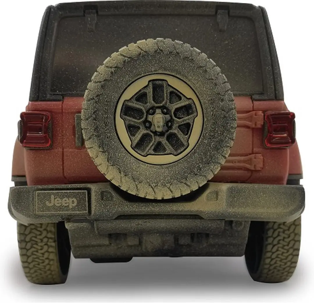 Jamara Jeep Wrangler Rubicon 1:24 RC - 2,4GHz Rood - afbeelding 5 van 6