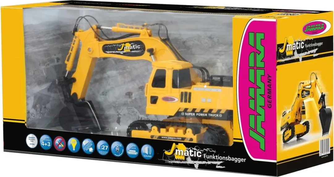 Jamara J-Matic JAM404920 RC Graafmachine - Geel