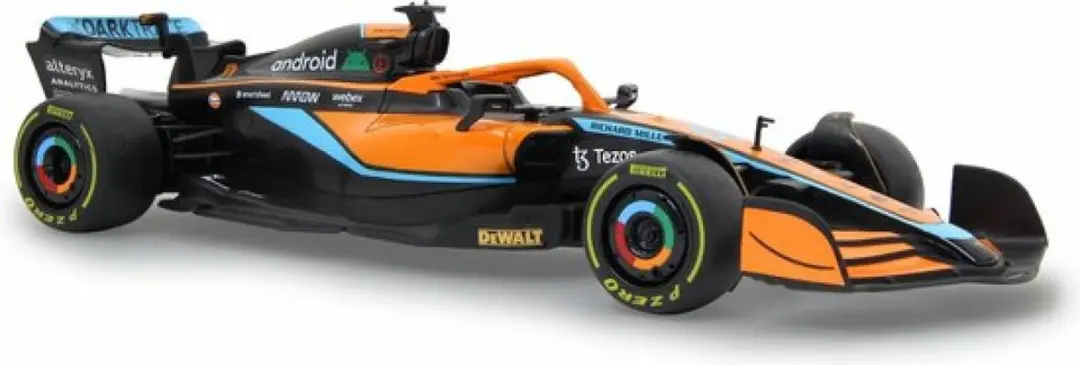 Jamara RC F1 McLaren MCL36 1:18 - 2,4GHz - Oranje - afbeelding 5 van 6