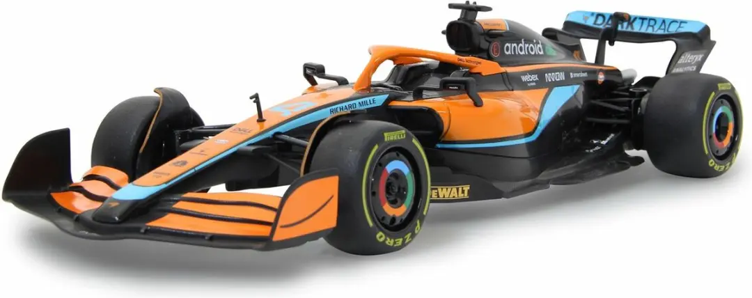 Jamara RC F1 McLaren MCL36 1:18 - 2,4GHz - Oranje - afbeelding 2 van 6