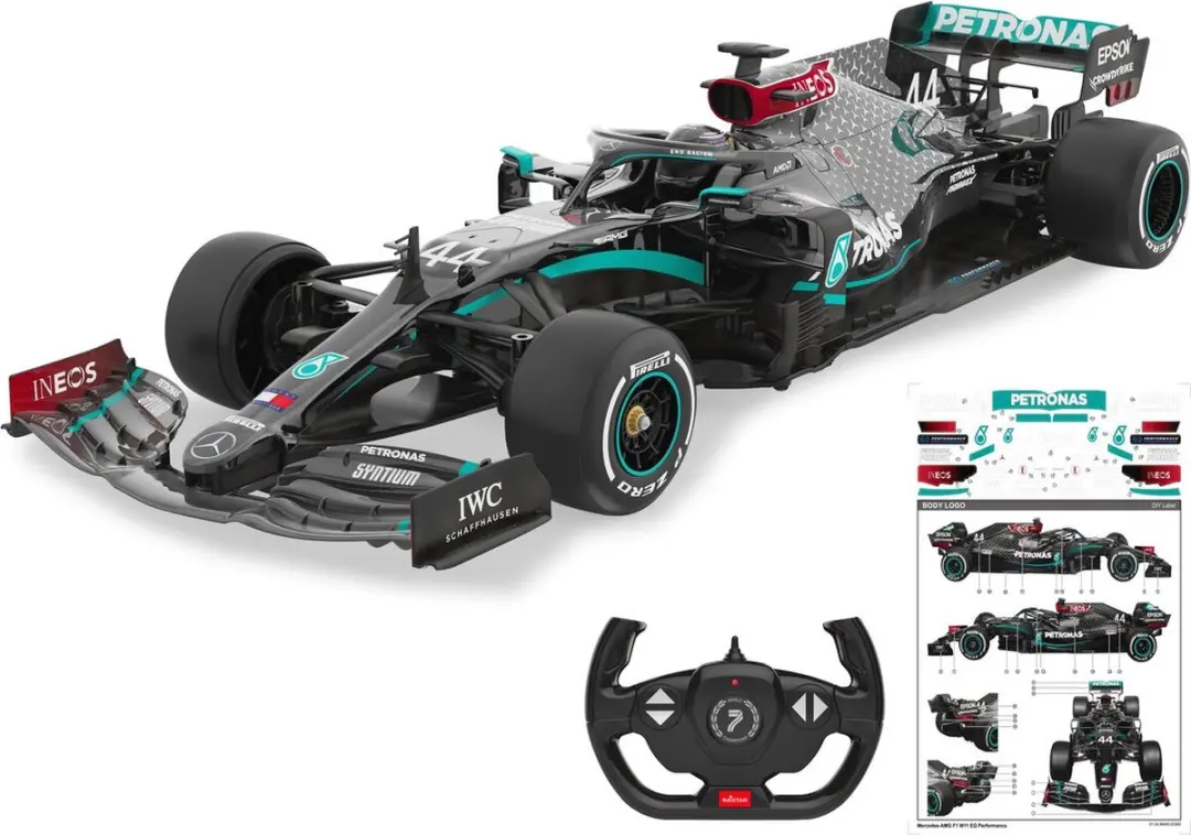 Jamara RC F1 Mercedes-AMG W11 EQ Performance Hamilton 1:12 - Multi - afbeelding 3 van 6