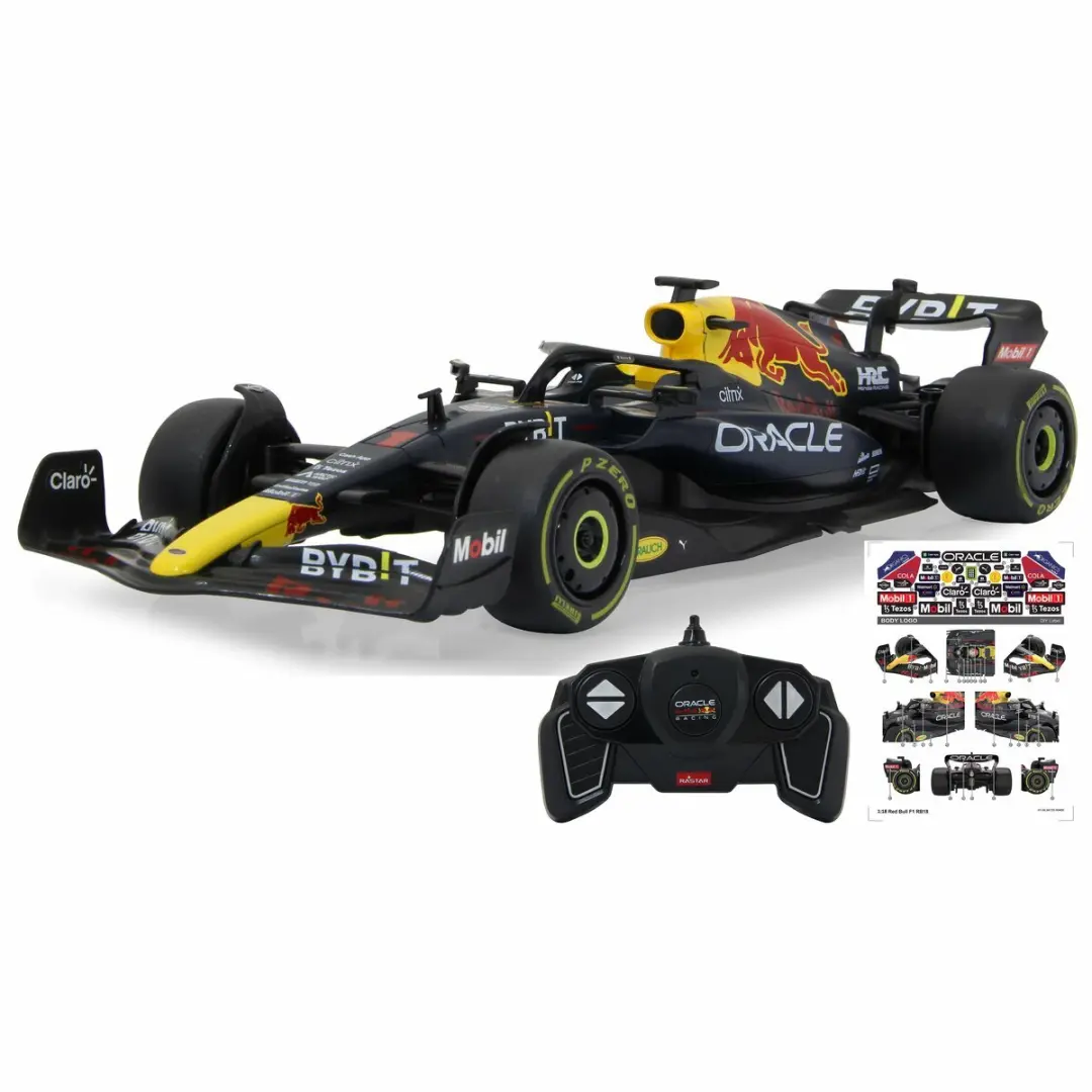 Jamara RC Oracle Red Bull RB18 1:18 - Max Verstappen - afbeelding 5 van 6