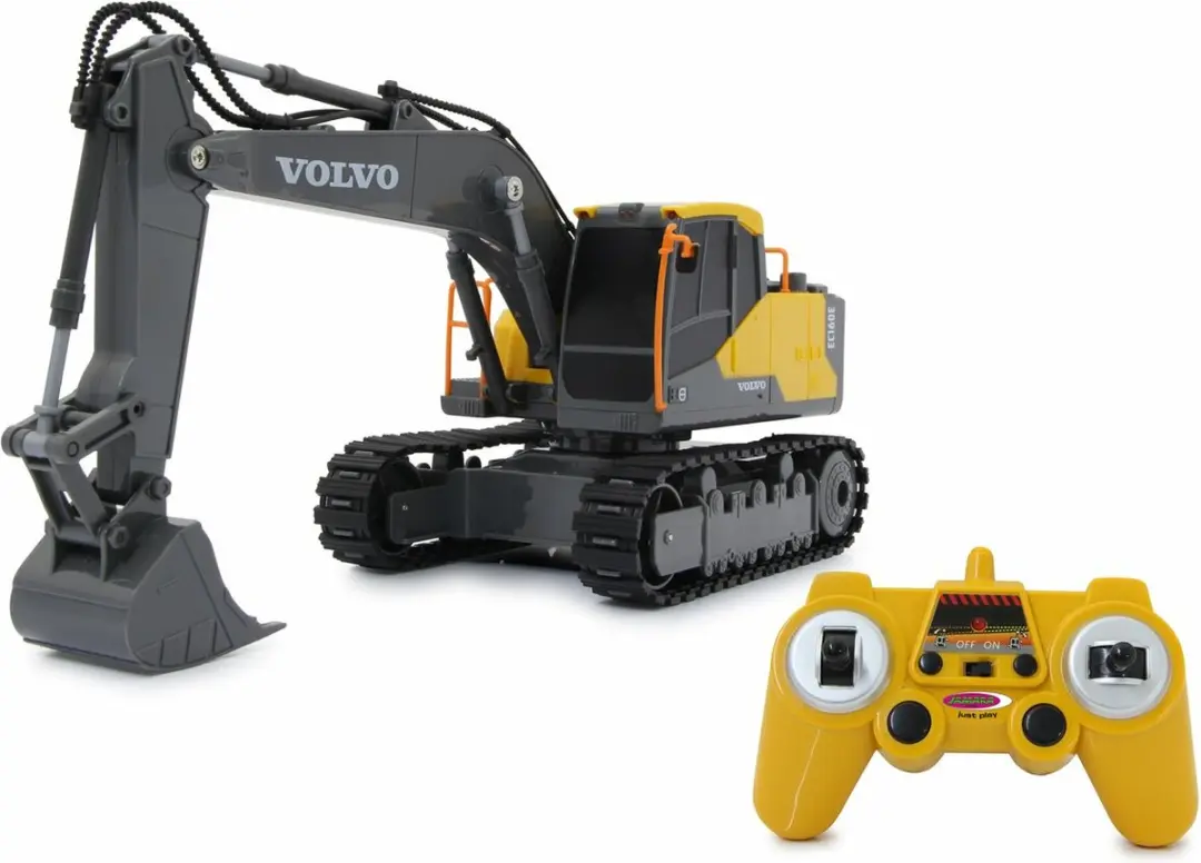 Jamara RC Graafmachine Volvo EC160E 1:26 - Zwart/Geel