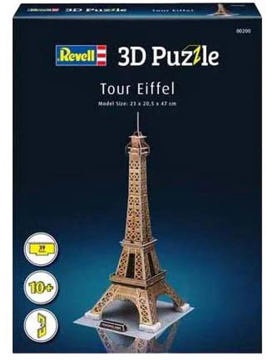 Revell 3D Puzzel Eiffeltoren - 39 Stuks - Multi