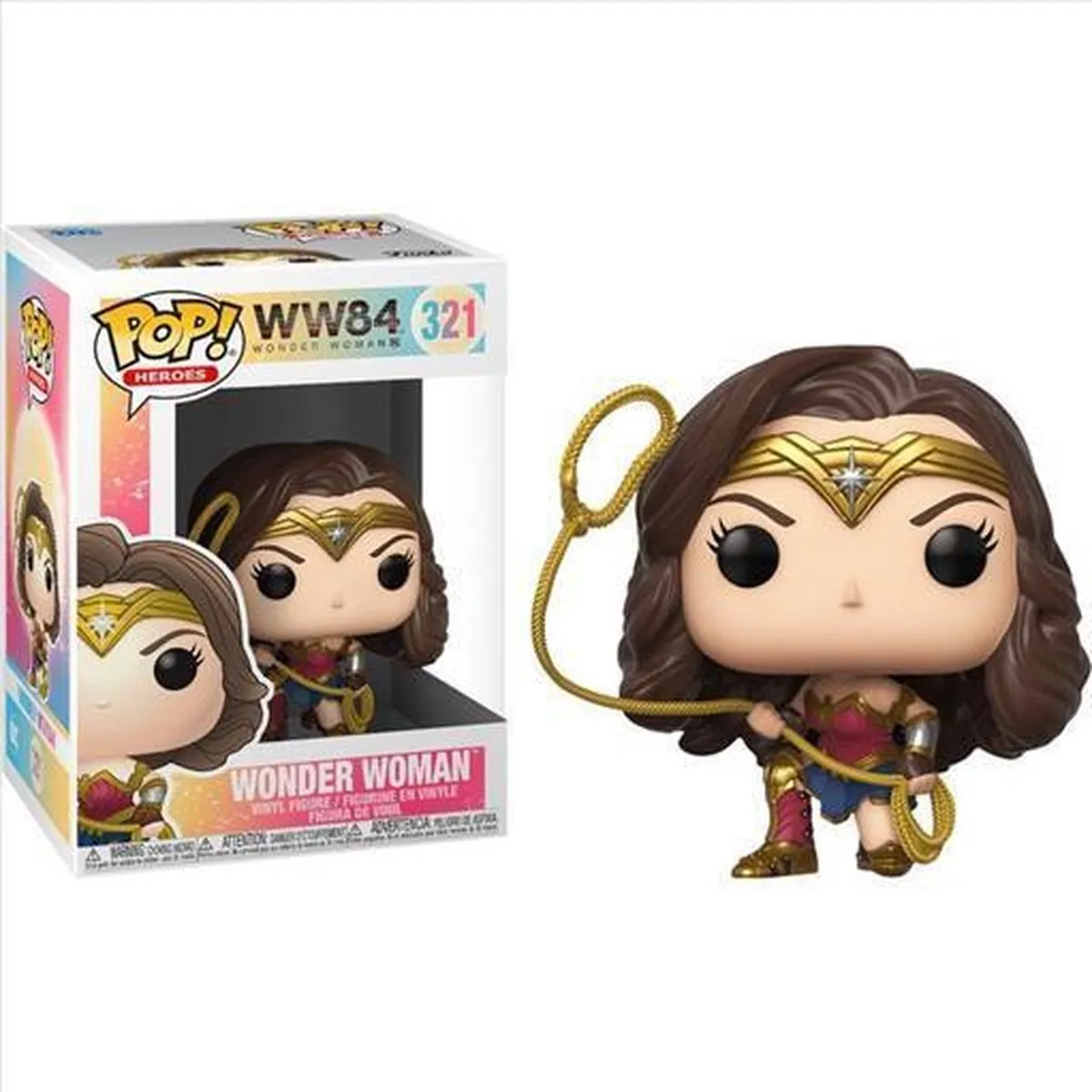 Funko POP! Heroes WW 1984 - Wonder Woman met Lasso - FUN46663 - afbeelding 4 van 6