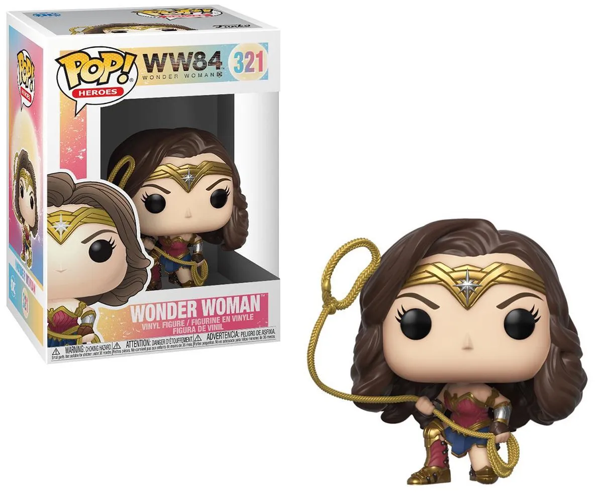 Funko POP! Heroes WW 1984 - Wonder Woman met Lasso - FUN46663 - afbeelding 5 van 6