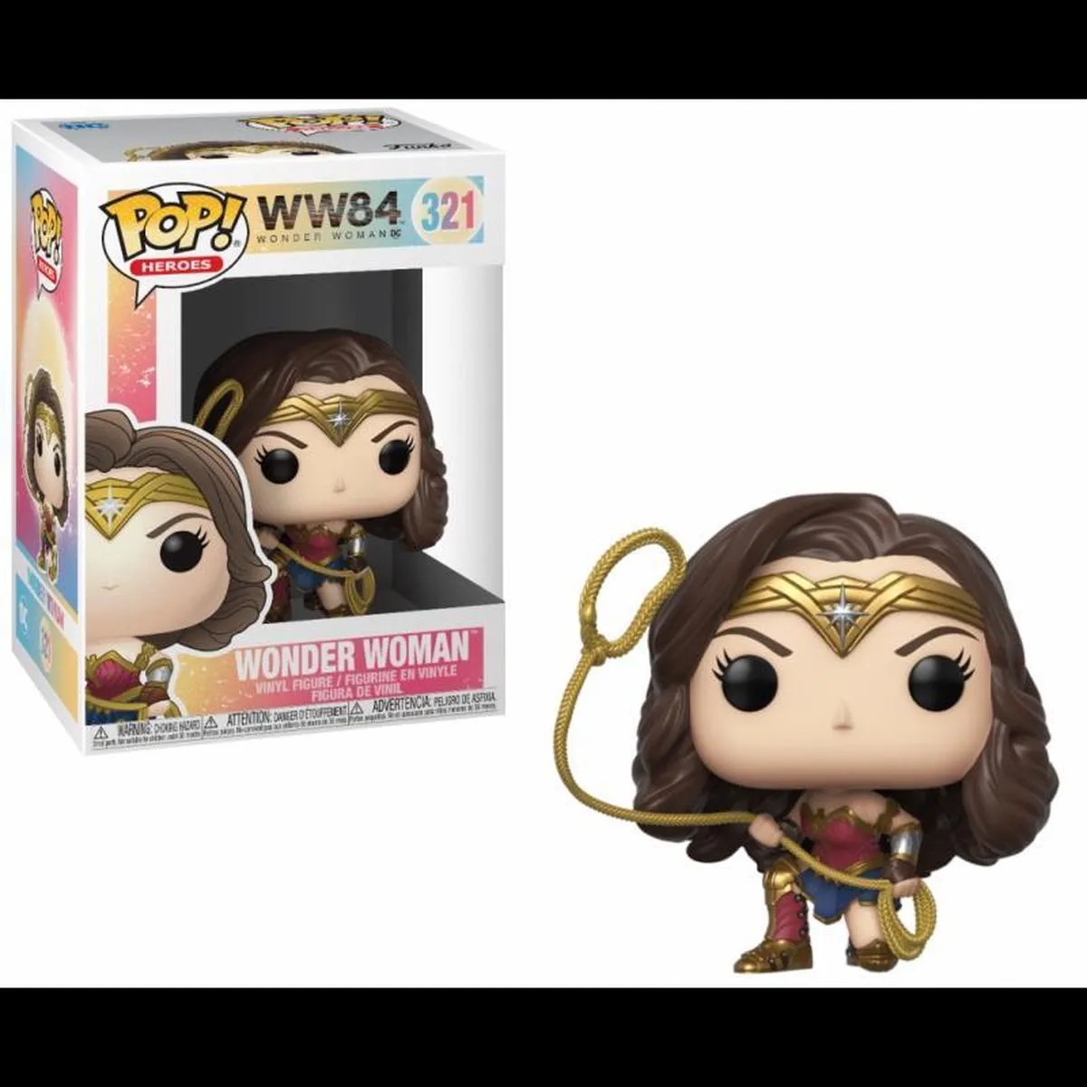 Funko POP! Heroes WW 1984 - Wonder Woman met Lasso - FUN46663 - afbeelding 6 van 6