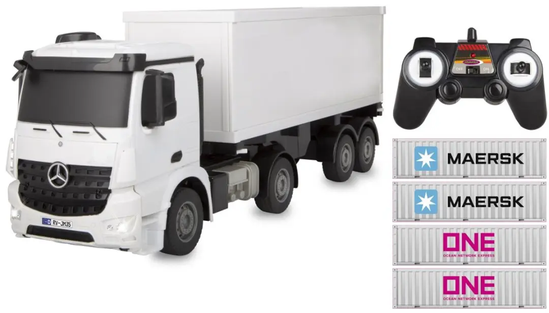 Jamara 408300 RC Vrachtwagen Mercedes Arocs Container