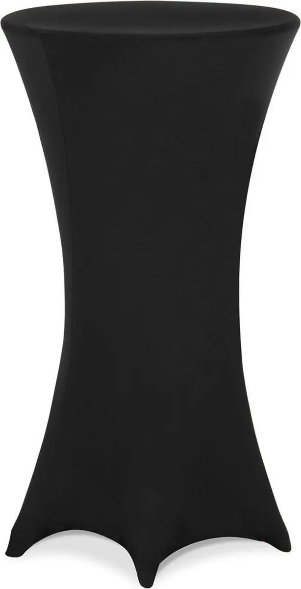 Deuba Statafel Tafelhoes - Zwart Ø70cm