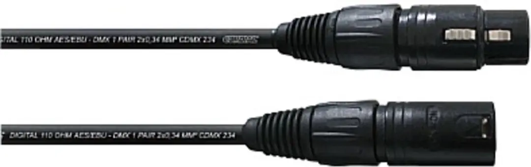 Cordial CPD 10 FM DMX AES/EBU Kabel XLR,10m