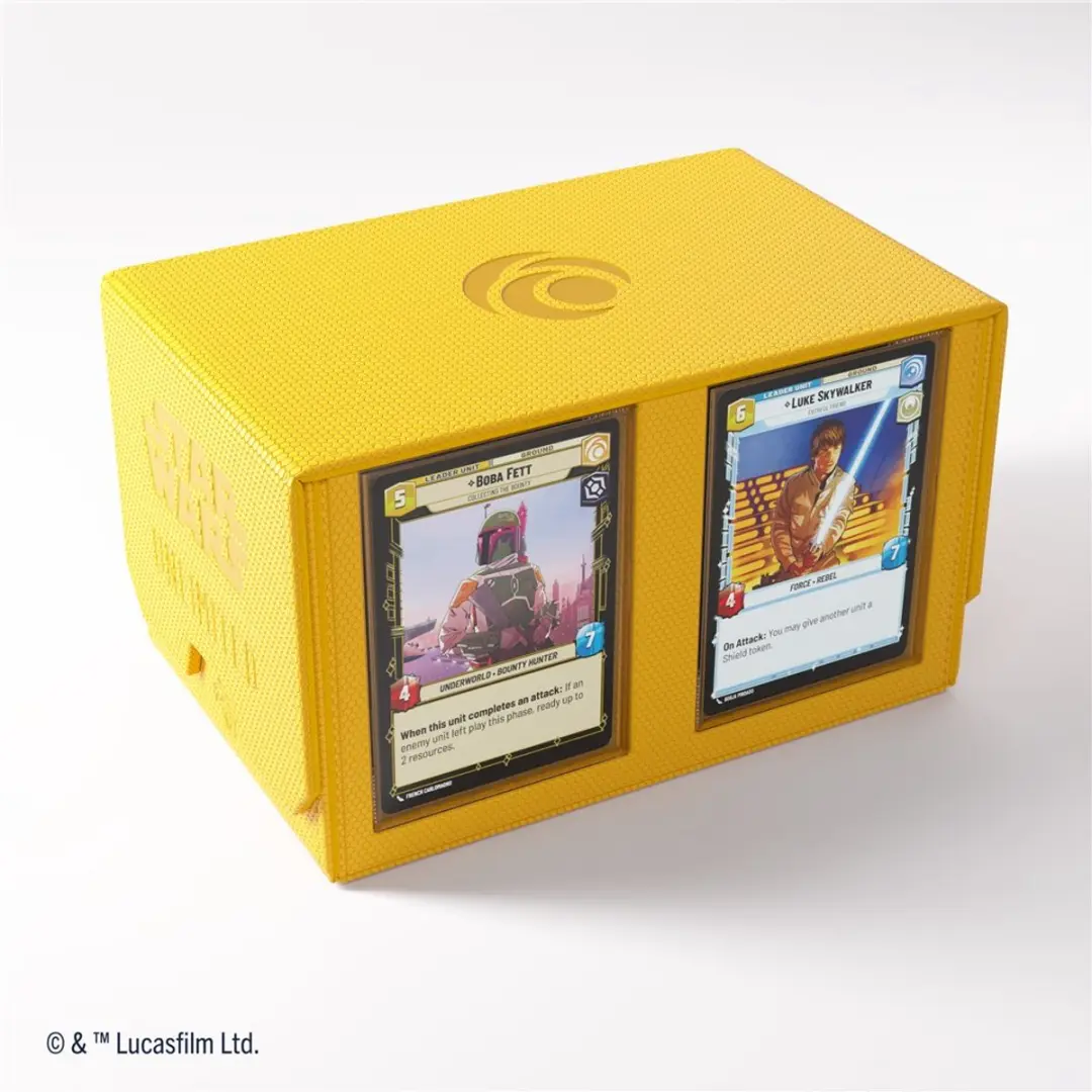 Gamegenic Star Wars Unlimited Double Deck Pod Geel - GGS20167
