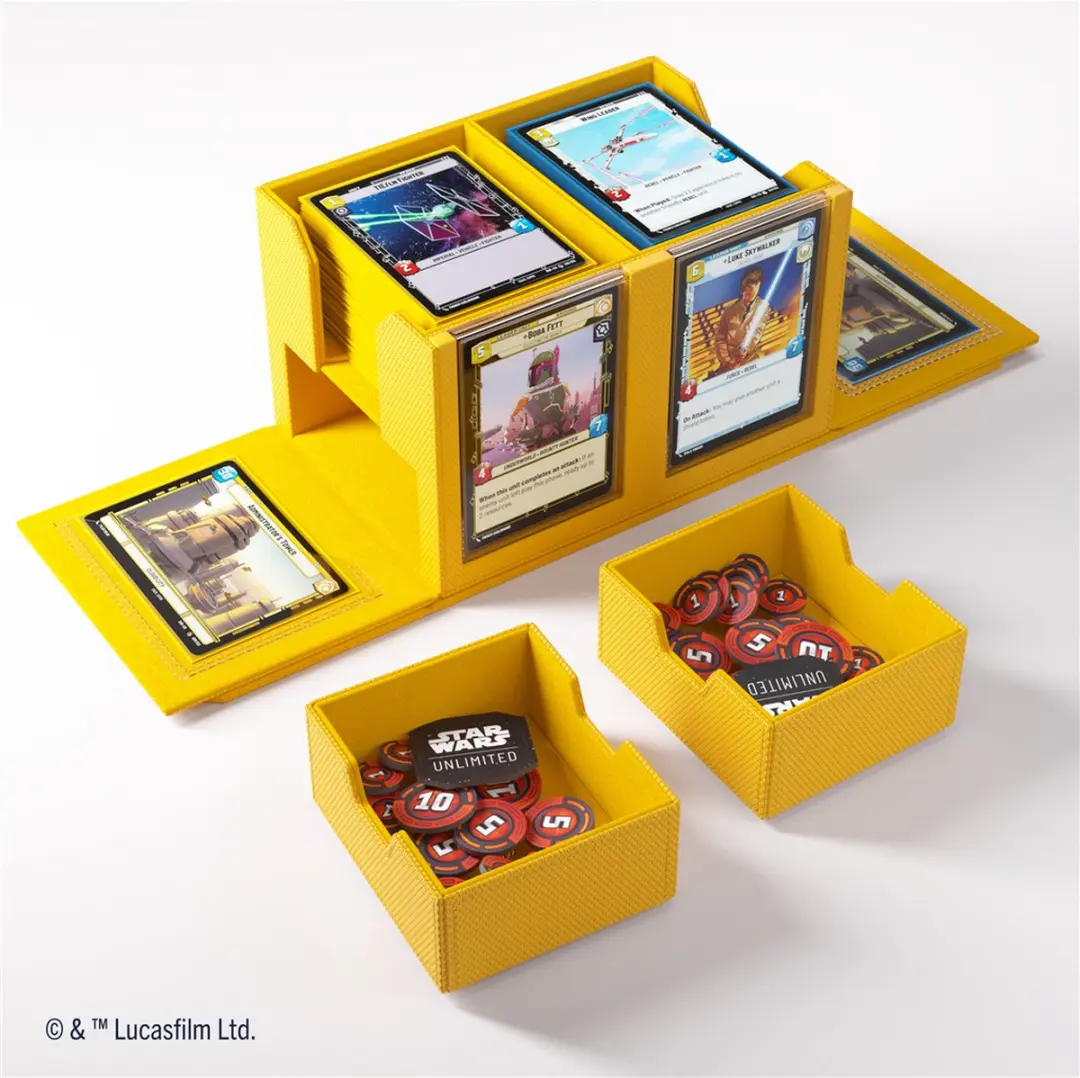 Gamegenic Star Wars Unlimited Double Deck Pod Geel - GGS20167