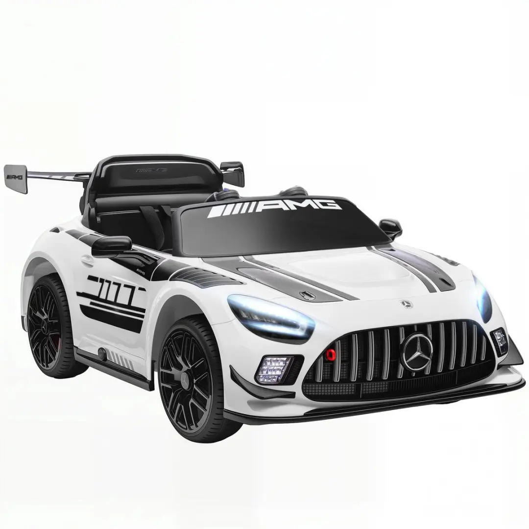 Aiyaplay Electric Ride-on Car-Kunststof, Metaal-115L x 66B x 44H cm-Wit