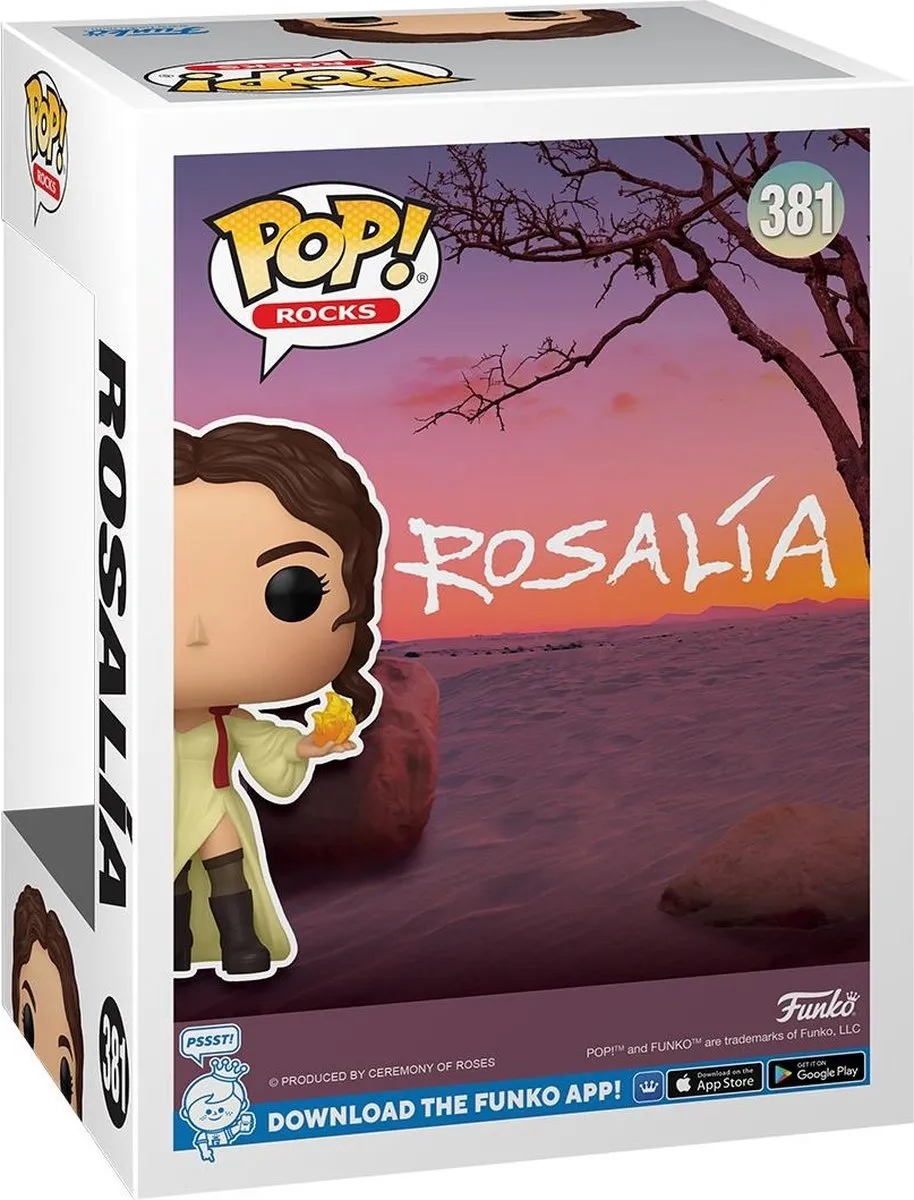 Funko Pop! Rocks Rosalia #381 - 67549 - afbeelding 3 van 6