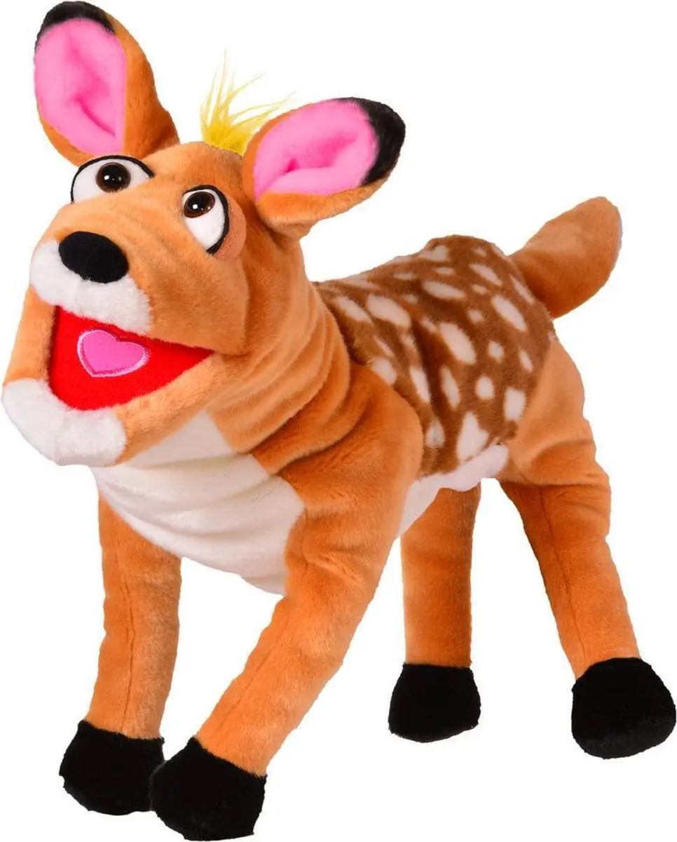 Living Puppets Handpop Ree Rosalinchen 45cm - Bruin