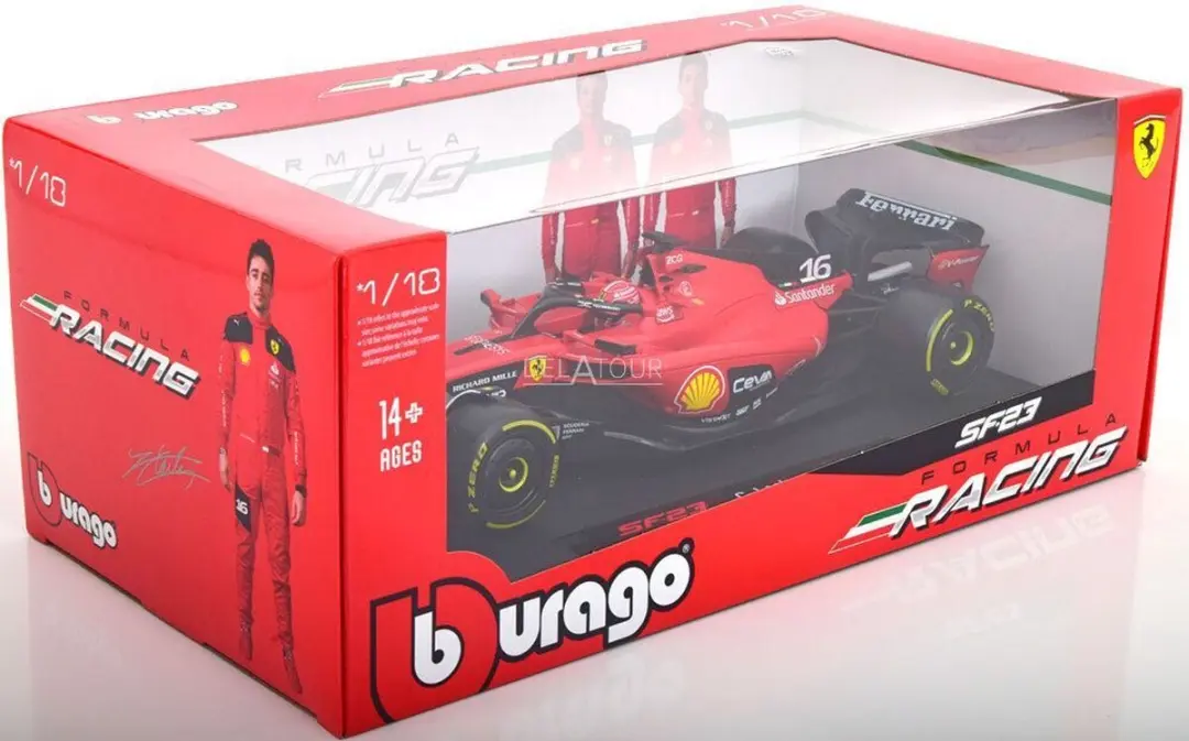 1:18 Ferrari SF23 #16 2023 Charles LeClerc Burago