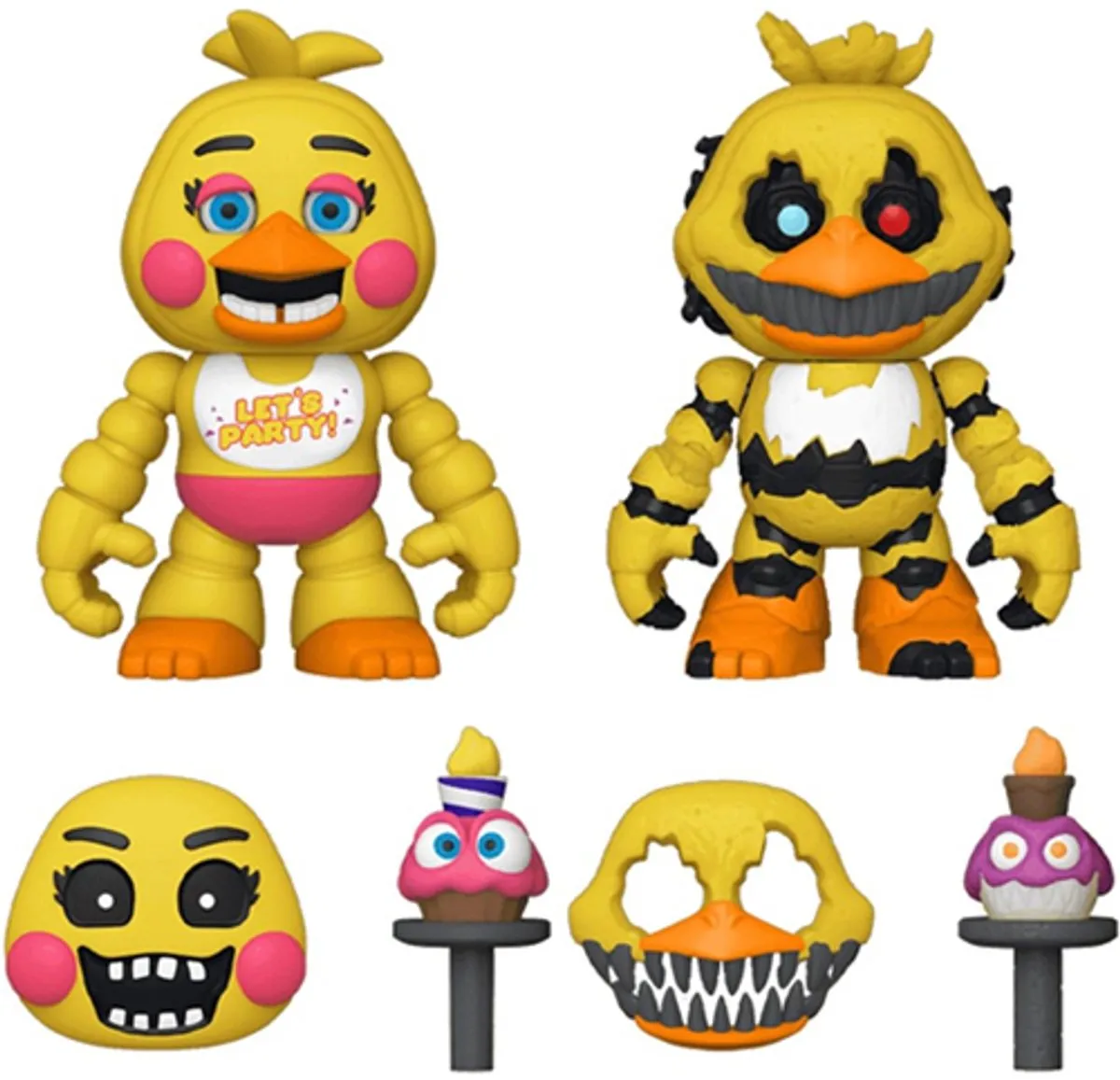 Funko Pop! Five Nights at Freddy's Chica Set - Nightmare & Toy Chica