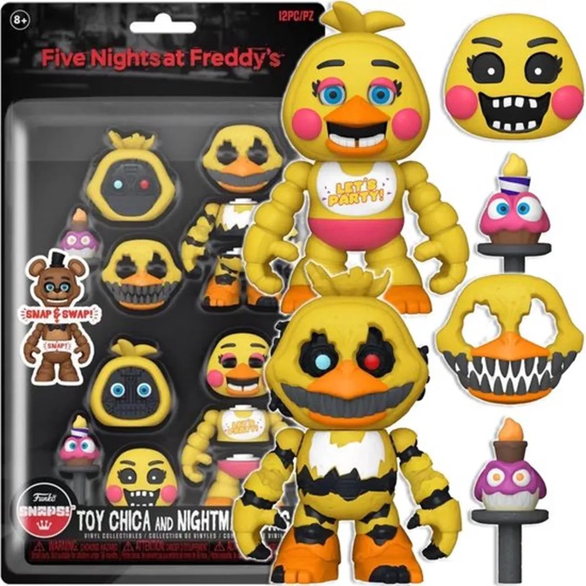 Funko Pop! Five Nights at Freddy's Chica Set