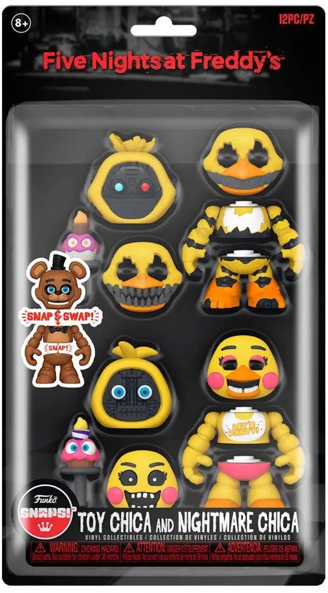 Funko Pop! Five Nights at Freddy's Chica Set - Nightmare & Toy Chica