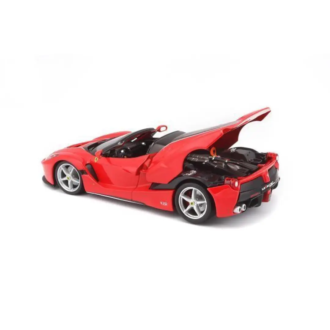 Bburago Laferrari Aperta 1:24 - Zwart/Rood - afbeelding 3 van 6