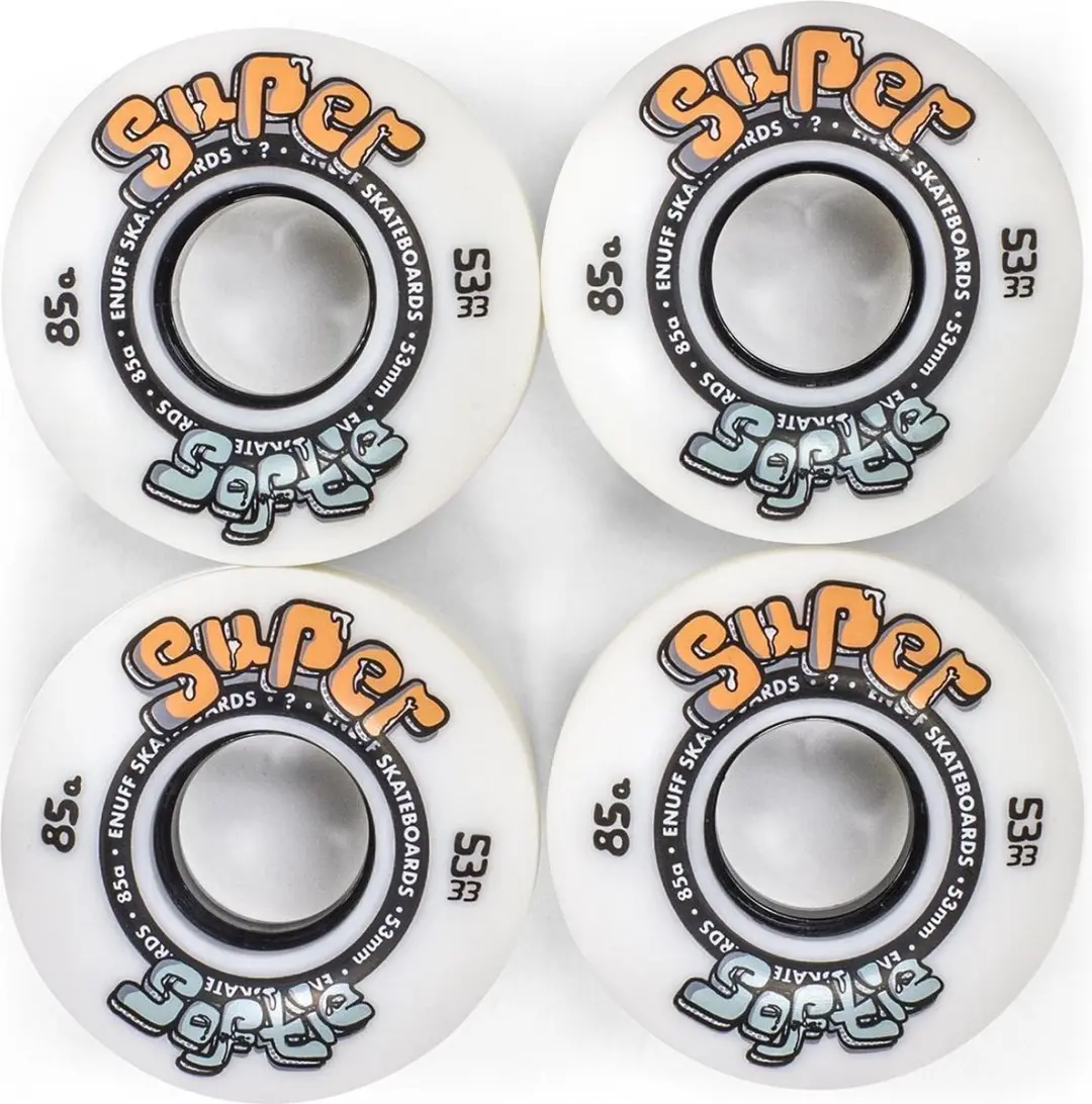 Enuff Super Soft 85A Skateboard Wielen set van 4