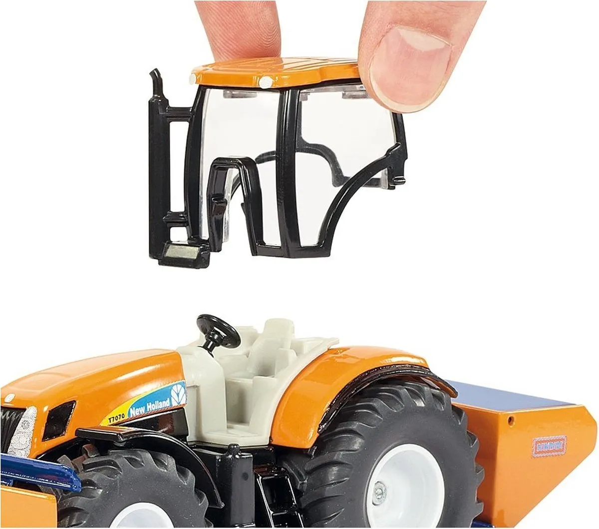 SIKU 2940 Tractor Winterdienst 1:50 - Oranje