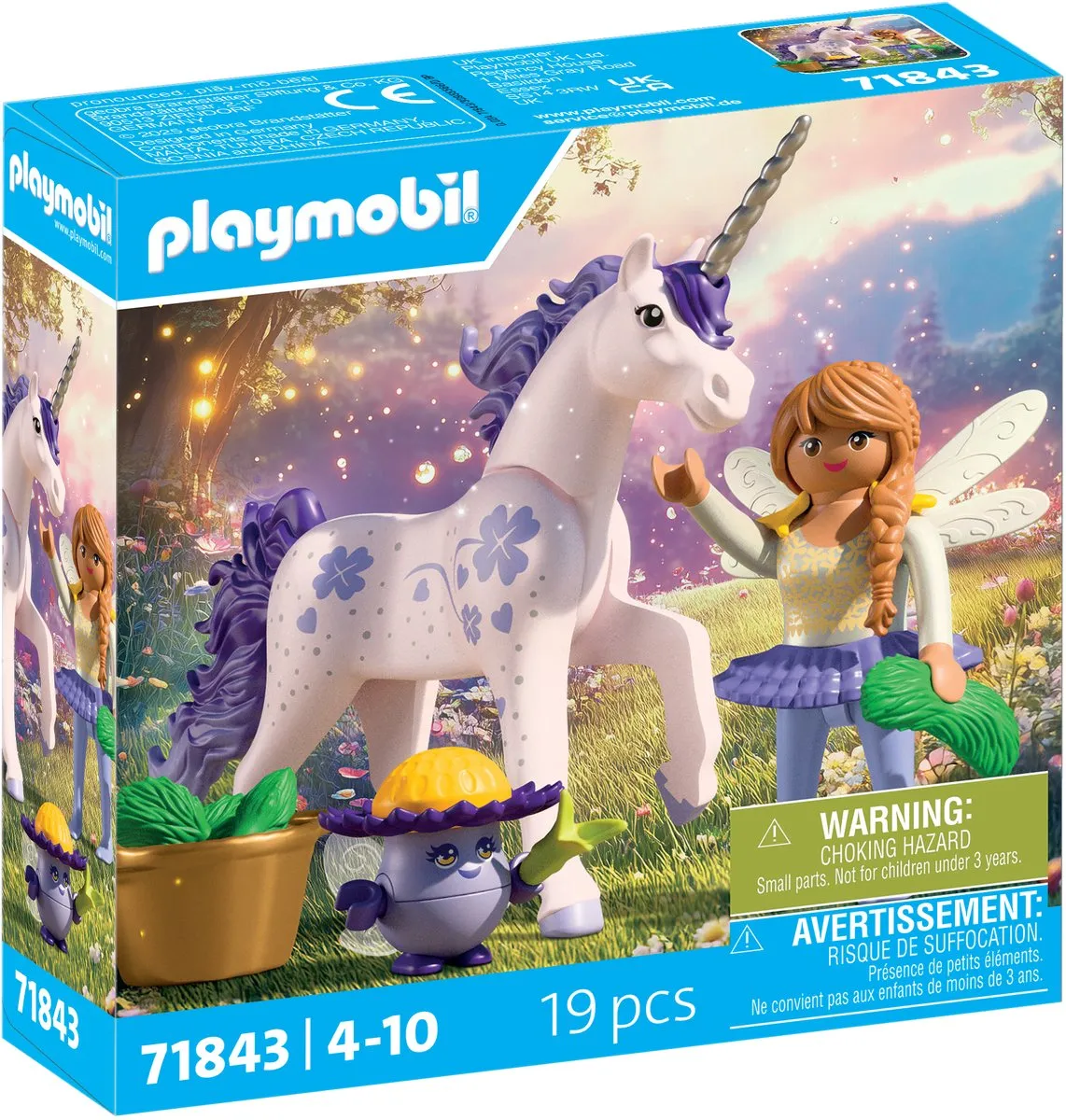 Playmobil Magische Eenhoorns Lucky Lavendel 71843 - Multicolor