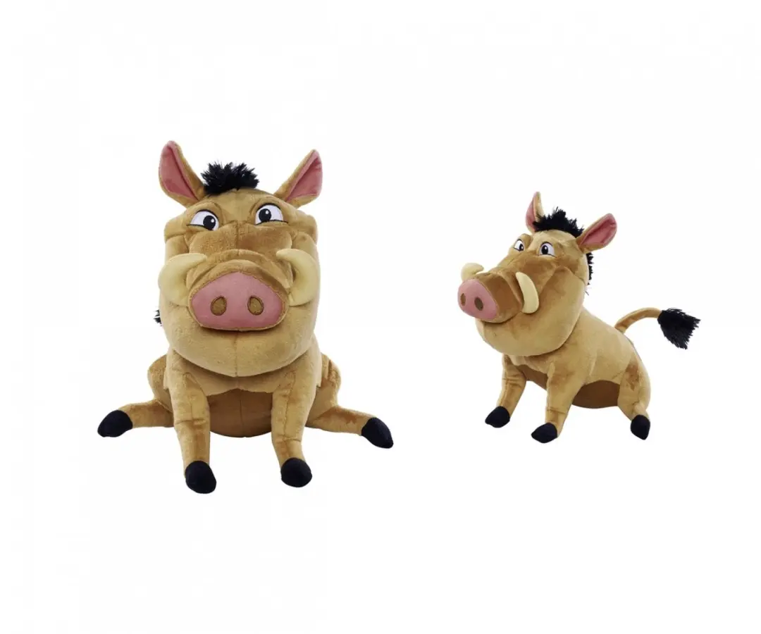 Simba Pumba Pluche Knuffel 25cm - Bruin/Beige/Zwart