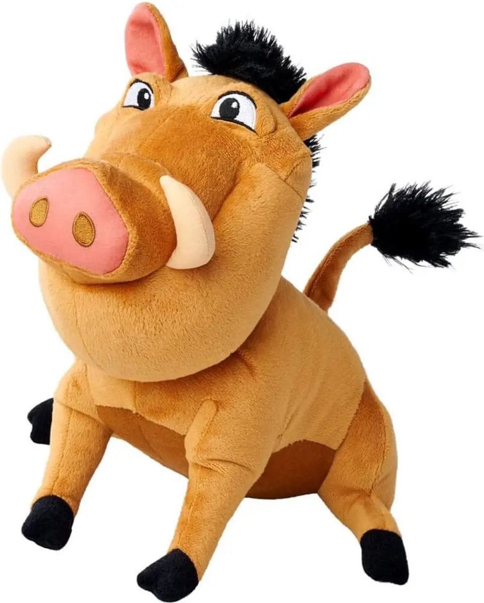 Simba Pumba Pluche Knuffel 25cm - Bruin/Beige/Zwart