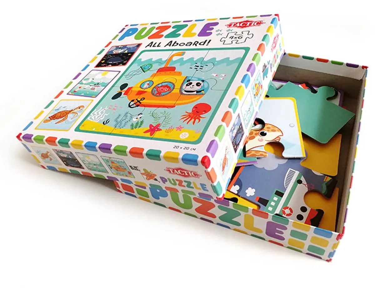 Tactic My First Puzzles All Aboard! - 24 Stuks Multicolor